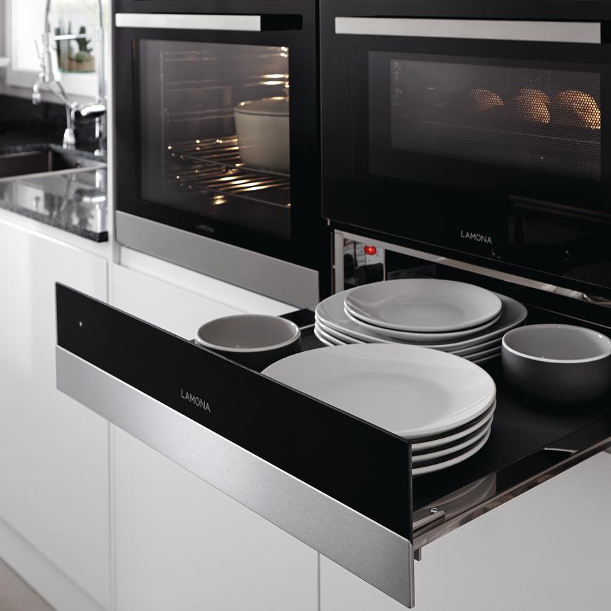 Lamona Touch Control Pyrolytic Oven, Touch Control Combination Microwave and Warming Drawer