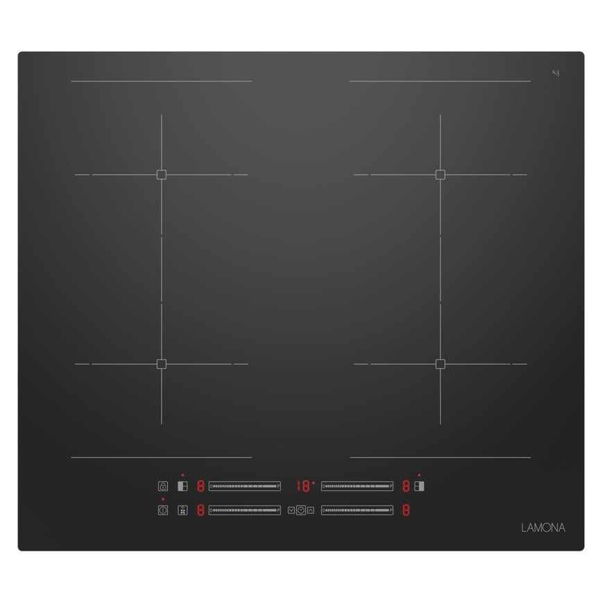 LAM1851 Lamona 4 Zone Bridging Induction Hob