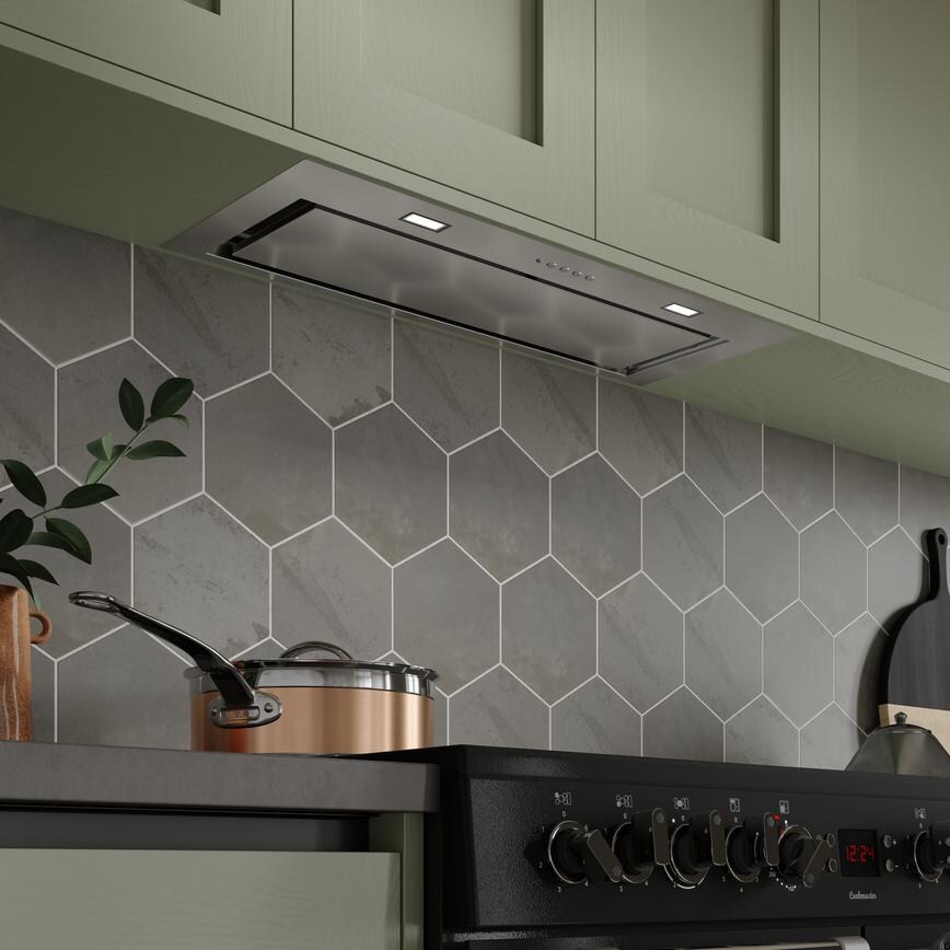 Lamona LAM2378 80cm Stainless Steel Canopy Cooker Hood