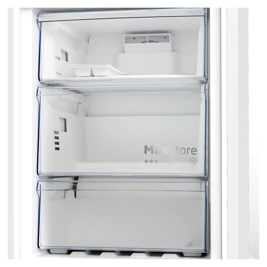 Beko Freestanding 6040 Fridge Freezer Graphite MaxStore