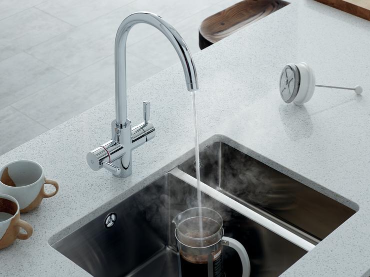 Lamona Chrome Arroscia 3 in 1 hot water tap