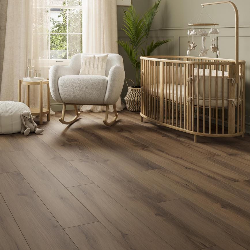 Oake and Gray Warm Oak XL Luxury Rigid Vinyl Flooring with Integrated Underlay 1.7m² Pack