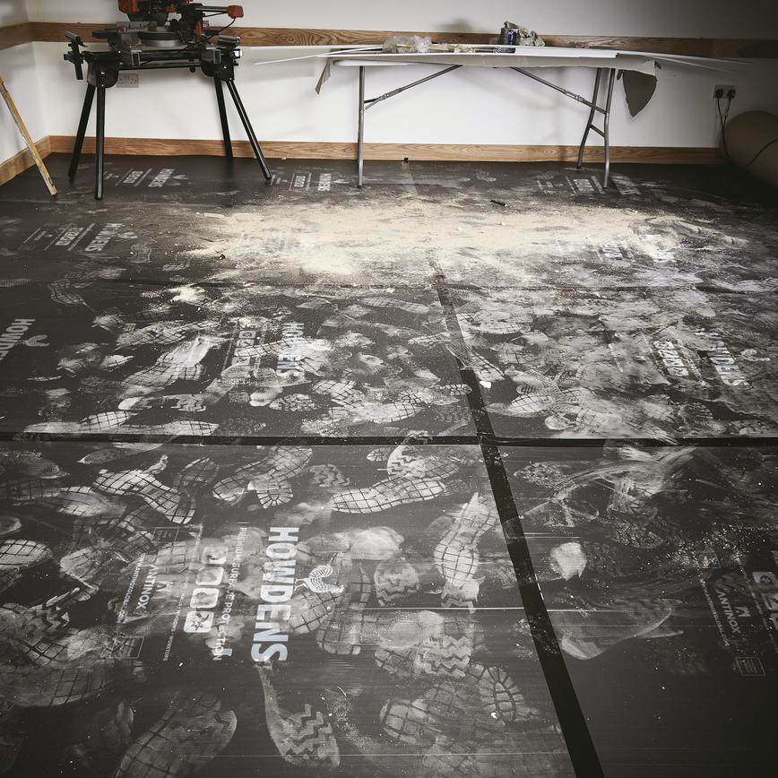 Antinox Surface Protection Sheet In Use