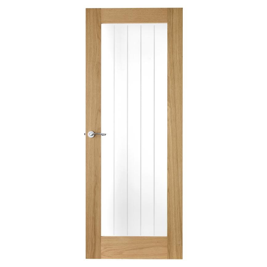 Pre-finished Genoa Oak Glazed cut out