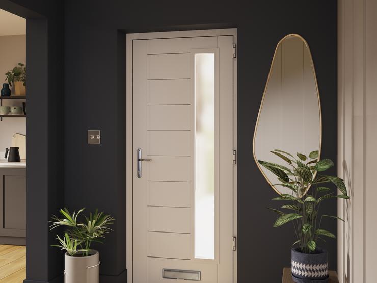 Monza Glazed Left Hand Door Internal Cameo