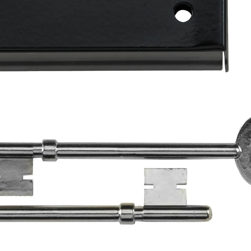 Deadlock Black Rim Lock