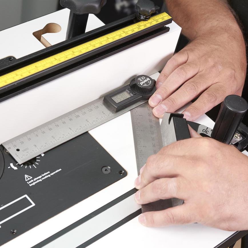 200mm Digital Angle Rule from Trend