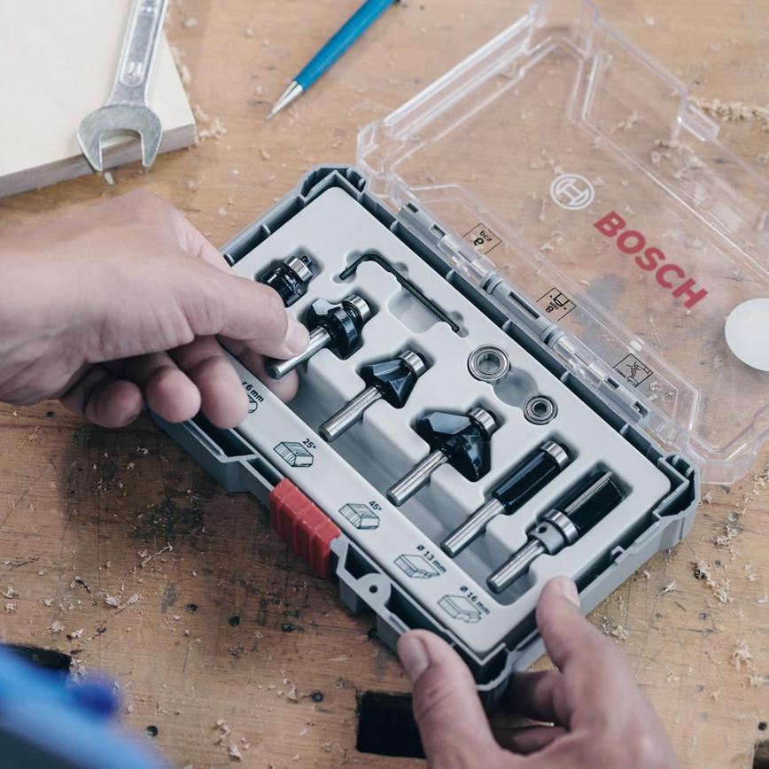 Bosch Router CutterSet Open Box
