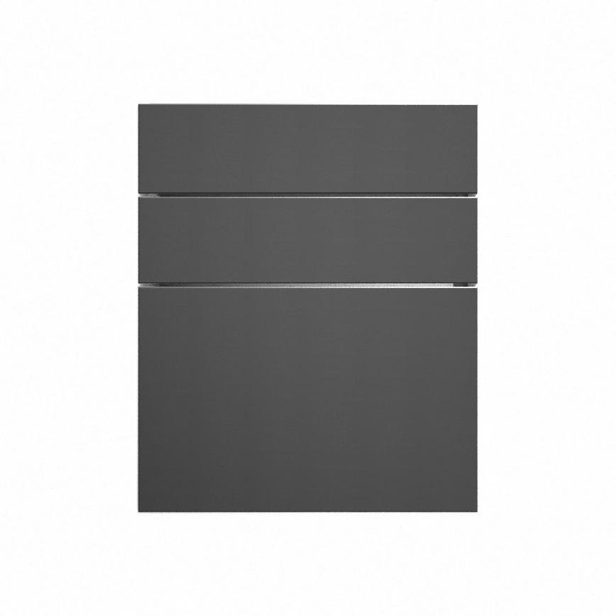 Hockley Super Matt Charcoal 600 Hob / Pan Drawer Door