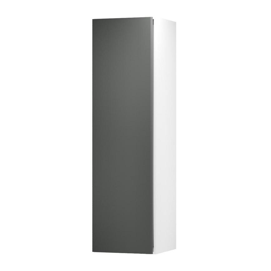 Hockley Super Matt Charcoal 600 Tall (2118) Larder Door Open