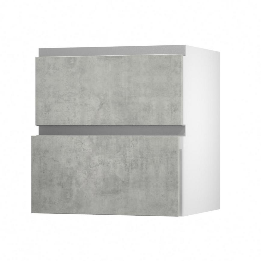 Hockley Concrete 700 Pan Drawer (342mm) Open