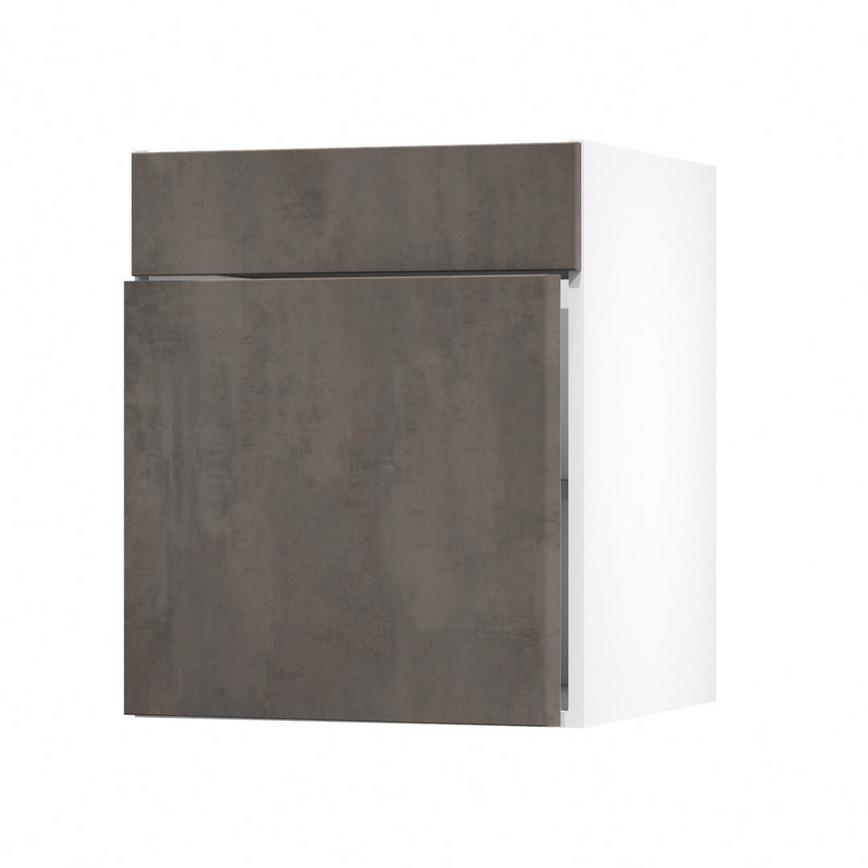 Hockley Bronze Dark Stone 600 Standard Door Open