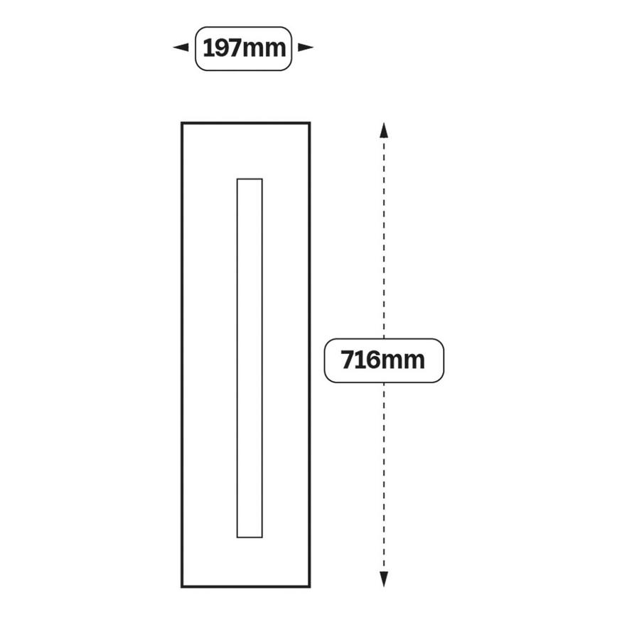 Chilcomb 200 Full Height Door (XX78)