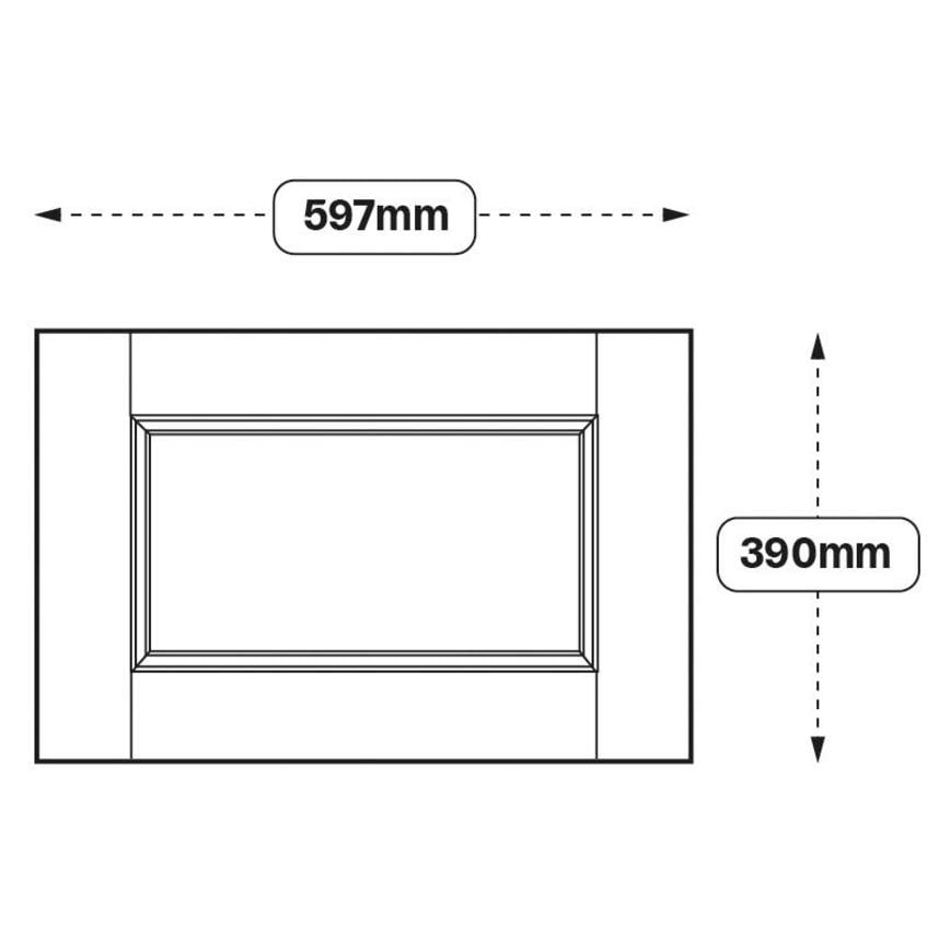 Bridgemere 600 Hob / Pan Drawer Door (XX25)