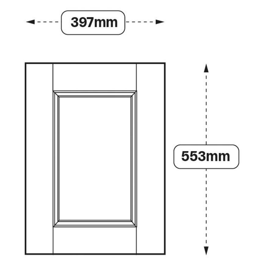 Bridgemere 400 Standard Door (XX05)