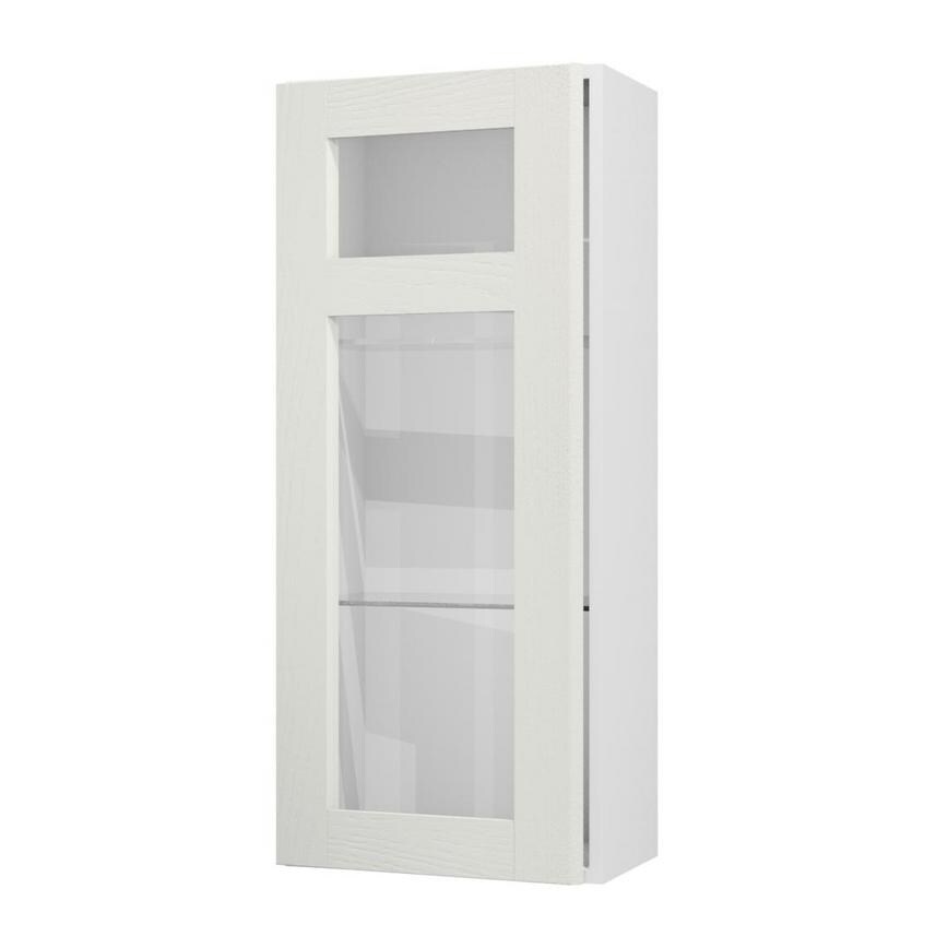 Halesworth Porcelain 500 Panelled Glass Dresser Door Open