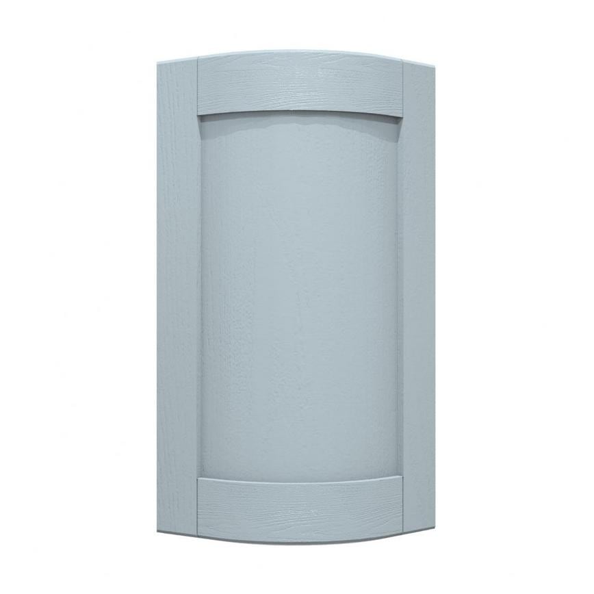 Halesworth Dusk Blue Curved Base Wall Door