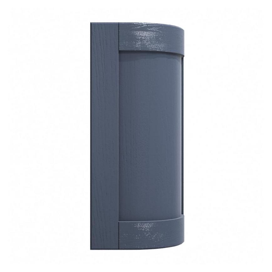 Halesworth Navy Curved Base Wall Door Open