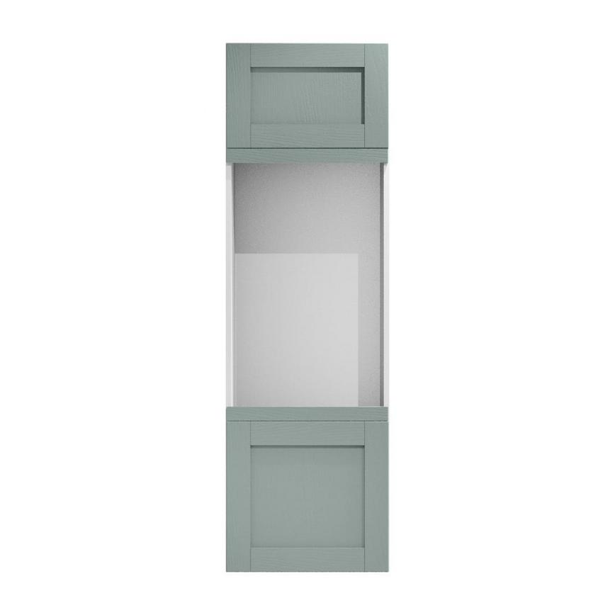 Halesworth Seafoam 600mm x 600mm Appliance Door Shown Closed from the Front as Part of an Appliance Unit