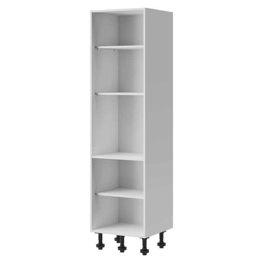 White 600 Tall Tower Cabiner