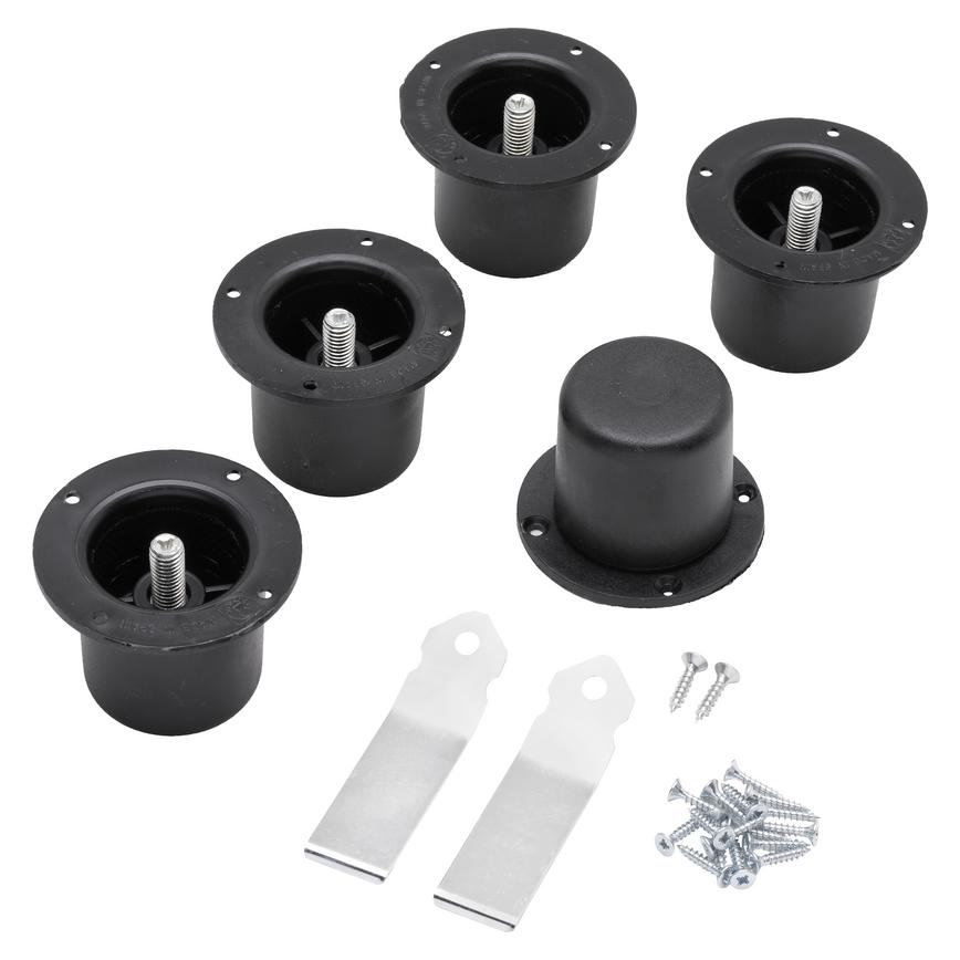 60mm Adjustable Leg Pack (x5)