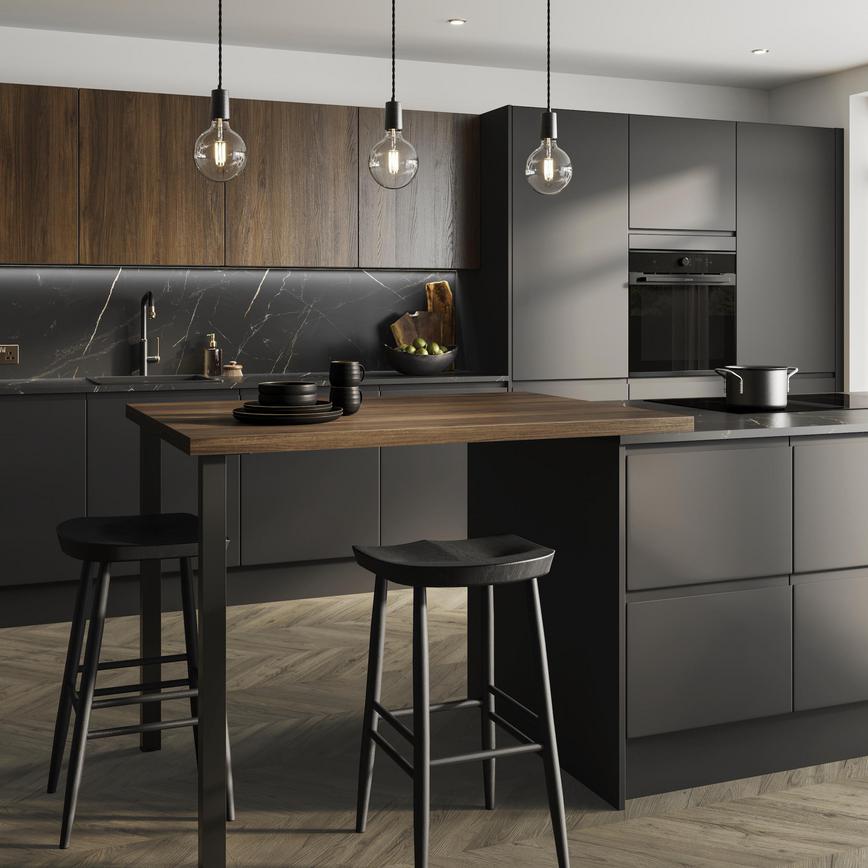 Clerkenwell Super Matt Charcoal 16mm End Panel