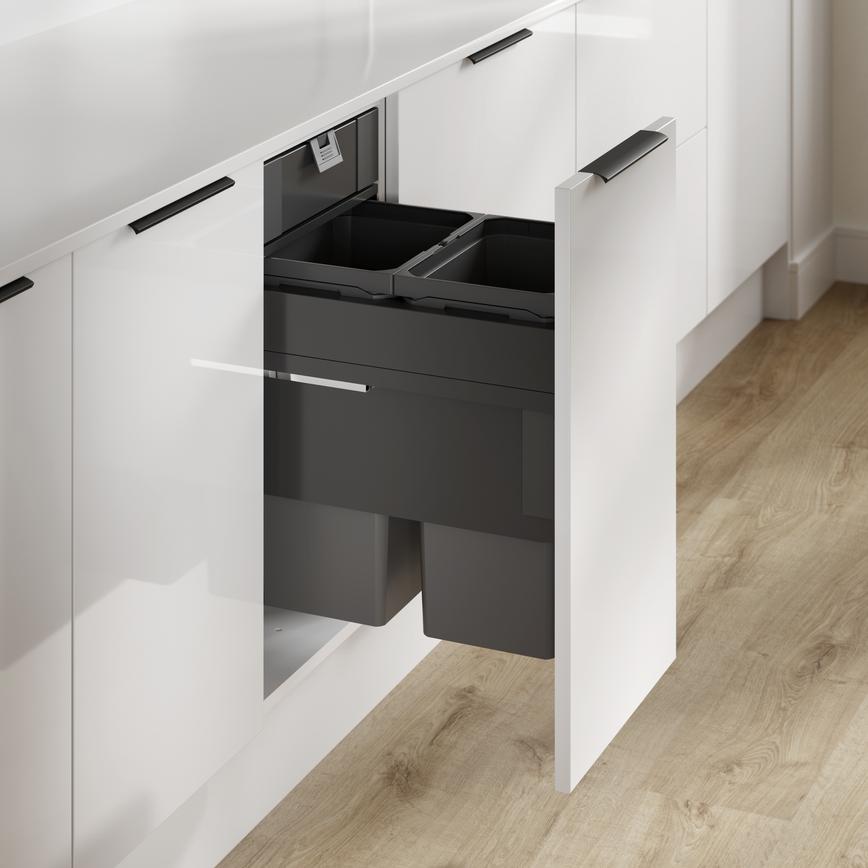 400 Integrated Recycling Bin