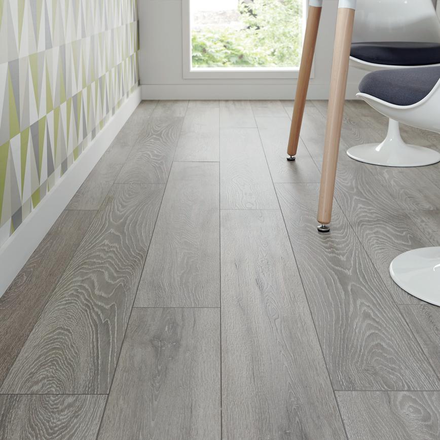 Howdens Professional Fast Fit V Groove Light Grey Oak