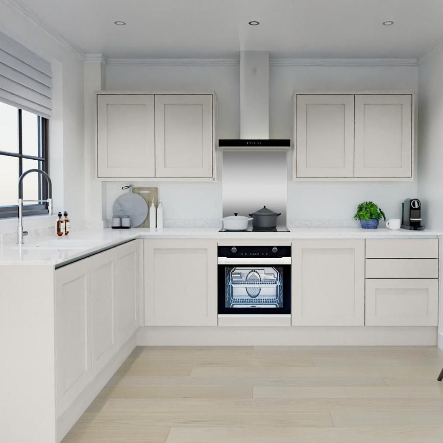 Chilcomb Porcelain Linear EKES L Shape