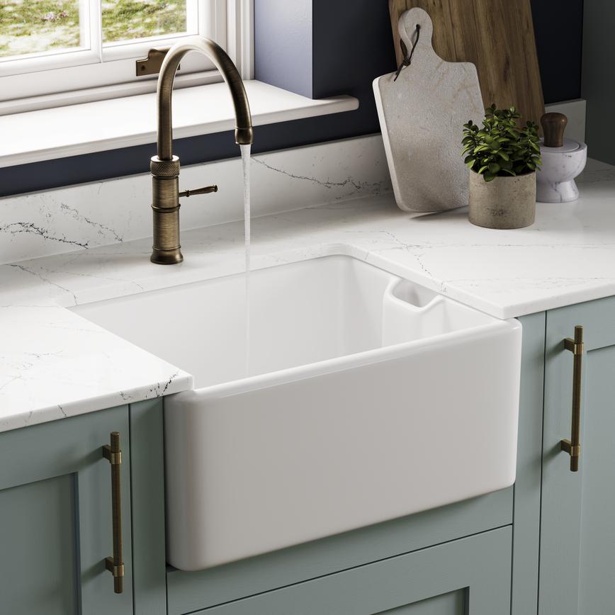 Chilcomb Paint To Order Seafoam Sink And Tap