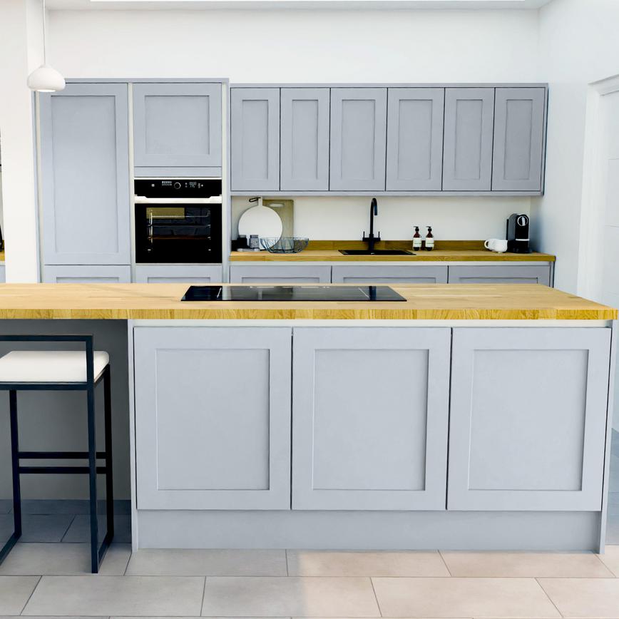 Chilcomb Mist Handleless EKES Set Shot Island