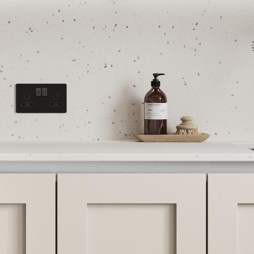 Chilcomb Linen Handleless Worktop