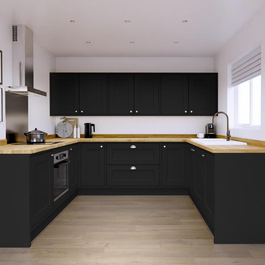 Elmbridge Black Inframe EKES Set Shot U Shape