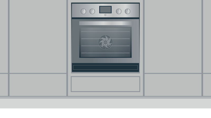 Built Under Oven Housing