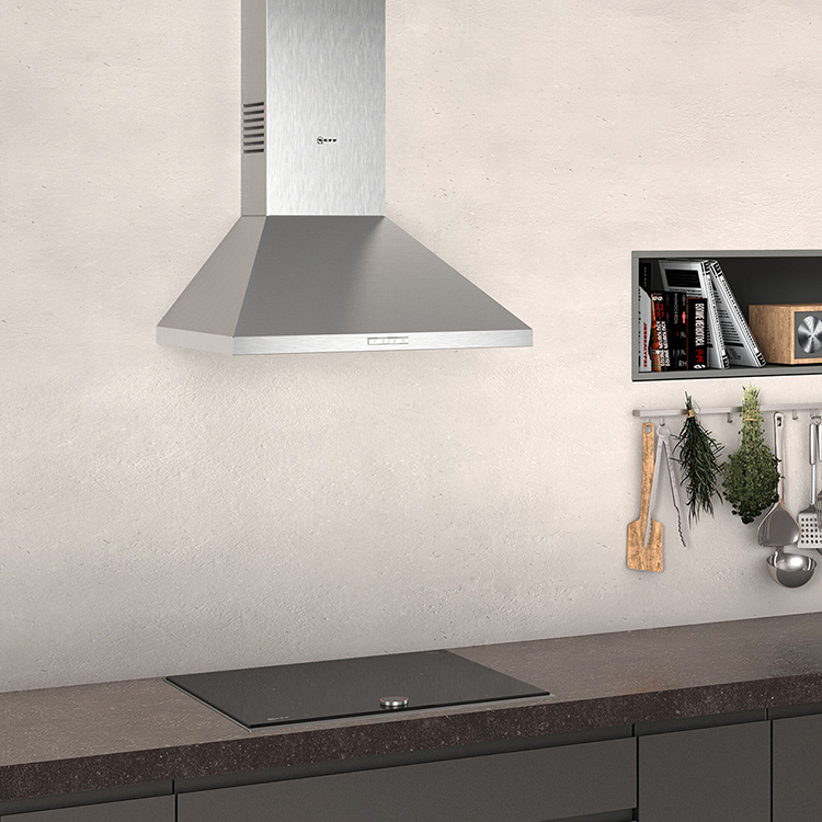 A Neff cooker hood.